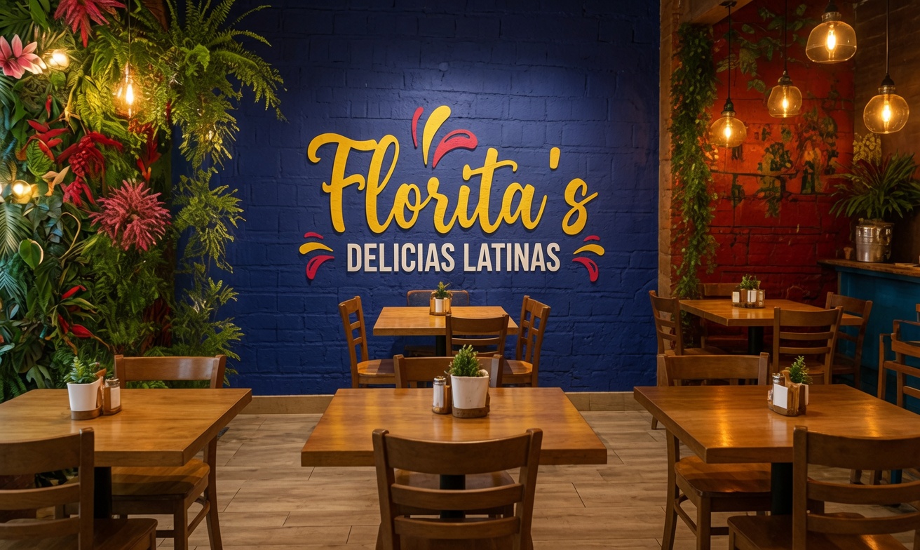 Interior de Florita's Delicias Latinas